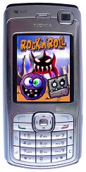 Rock'n'Roll - Game on mobile phone