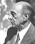Arnold Schoenberg, photo by Florence Homolka