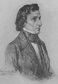 Frederic Chopin sketch
