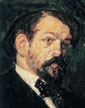 Claude Debussy - detail from painting