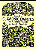 Dvorak Slavonic Dances for Piano Duet - sheet music cover