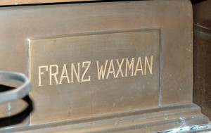 Franz Waxman's grave
