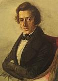Frederic Chopin - portrait at age 25 by Maria Wodzińska