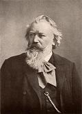 Johannes Brahms photo as an older man