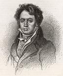 Ludwig van Beethoven sketch as young man