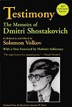 Testimony: The Memoirs of Dmitri Shostakakovich by Solomon Volkov - book cover