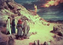 The Ten Commandments: The last scene in the film before the final fadeout