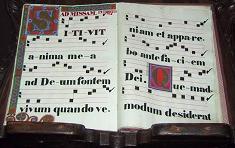Example of Early Music Notation, held in Florence Italy - photo by Aaron Siirila