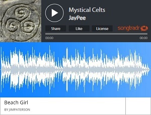 Example Tracks to License from Songtradr & Pond5