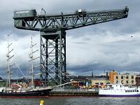 The Finnieston Crane in Glasgow - photo by Thomas Nugent (see Wikipedia for license details)
