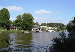 Eel Pie Island on the River Thames - photo courtesy Motmit