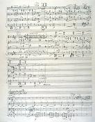 Page 4 of Bela Bartok's third string quartet