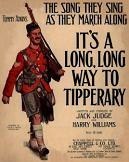 It's a Long Way to Tipperary by Jack Judge and Harry Williams - sheet music cover