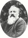 Johannes Brahms - photo portrait