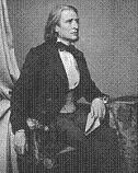 Franz Liszt in the 1850s