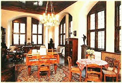 Mendelssohn's living room, recreated in Leipzig's Old City Hall with the home's original furnishings