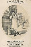 Polly Perkins of Paddington Green (or the Broken-Hearted Milkman) by Harry Clifton - sheet music cover