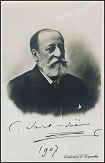 A 1907 photo, inscribed by the composer