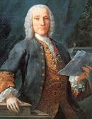 Domenico Scarlatti at 53, sometimes called The Father of Modern Keyboard Playing, in a portrait painted from life by Velasco in 1738