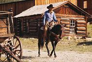 Cowboy on Horseback