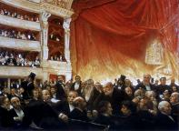 A Theatre - The Defeat of Cimbres by Alexandre Gabriel Descamps
