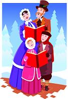 Traditional Carol singers