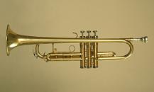 photo of a modern trumpet