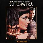 Alex North: Cleopatra - soundtrack CD cover