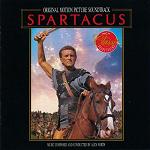 Alex North: Spartacus - soundtrack CD cover