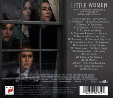 Alexandre Desplat: Little Women - film score album back cover