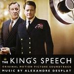 Alexandre Desplat: The King's Speech soundtrack CD cover