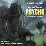 Bernard Herrmann - Psycho soundtrack CD cover