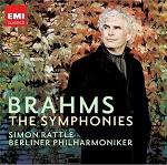 Johannes Brahms: The Four Symphonies - Simon Rattle conducting the Berlin Philharmonic (boxed set)