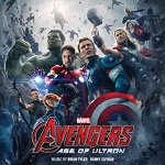 Brian Tyler & Danny Elfman - Avengers: Age of Ultron OST CD cover