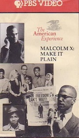 Camara Kambon - Malcolm X: Make it Plain - DVD cover