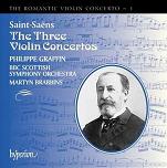 Camille Saint-Saens: Violin Concertos CD cover