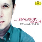 CPE Bach: Sonatas and Rondos, Mikhail Pletnev - album cover