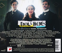 Daniel Pemberton: Enola Holmes - film score album back cover