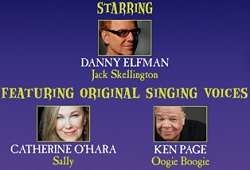 Danny Elfman: The Nightmare Before Christmas, Live in Concert - cast