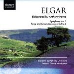 Edward Elgar elaborated by Anthony Payne: Symphony No.3 & Pomp and Circumstance No.6 - album cover
