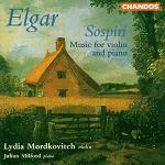 Edward Elgar: Sospiri, music for Violin and Piano - album cover