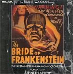 Franz Waxman - The Bride of Frankenstein soundtrack CD cover