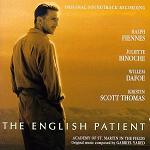 Gabriel Yared: The English Patient - soundtrack CD cover