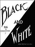 George Botsford: Black and White Rag - sheet music cover