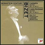 Georges Bizet: Carmen and L'Arlesienne Suites - album CD cover