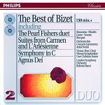 Georges Bizet: The Best of Bizet - double album CD cover