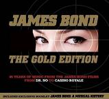 James Bond: The Gold Edition - music from the James Bond 007 films - CD double album cover