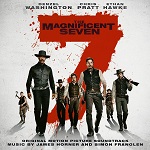 James Horner and Simon Franglen: The Magnificent Seven - film score soundtrack CD cover