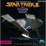 James Horner - Star Trek II: The Wrath of Khan soundtrack CD cover