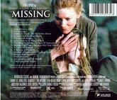 James Horner - The Missing soundtrack CD back cover